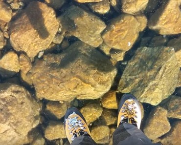 Walking On Beautiful Clean Ice In Slovakian Mountains!